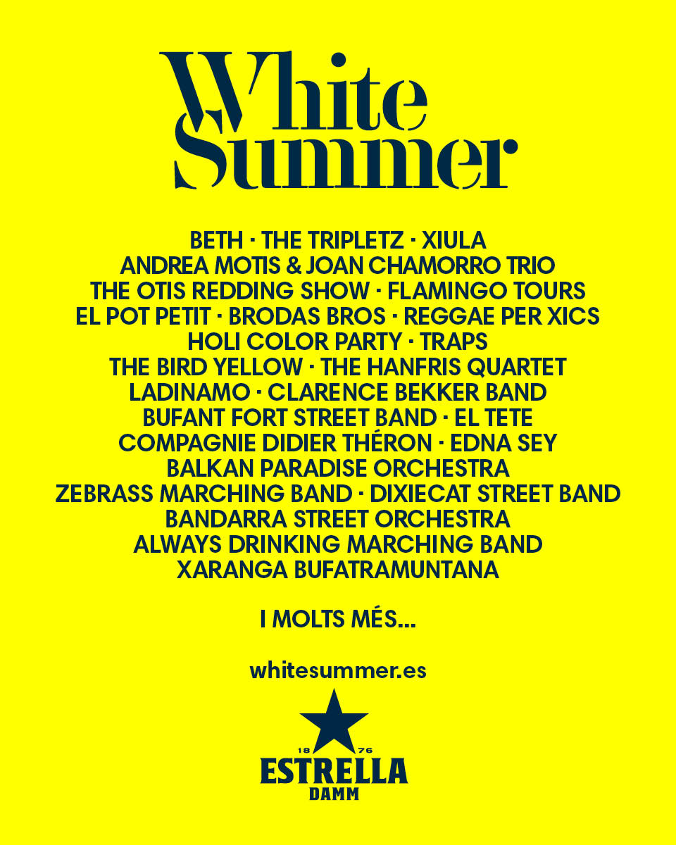 13/08/2018 THE OTIS REDDING SHOW .White Summer, Serres de Pals. (22:30)